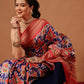 Soft Tusser Silk With Viscous Jacquard Border Patola Sarees