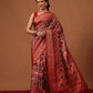 Soft Tusser Silk With Viscous Jacquard Border Patola Sarees