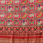 Soft Tusser Silk With Viscous Jacquard Border Patola Sarees