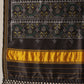 Multicolored Patola Twill Weave Saree for Women with Lagdi Patta Pallu and Tassel