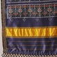 Multicolored Patola Twill Weave Saree for Women with Lagdi Patta Pallu and Tassel