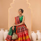 Festive Wear Gala Concept Patola Saree with Pallu & Tassels