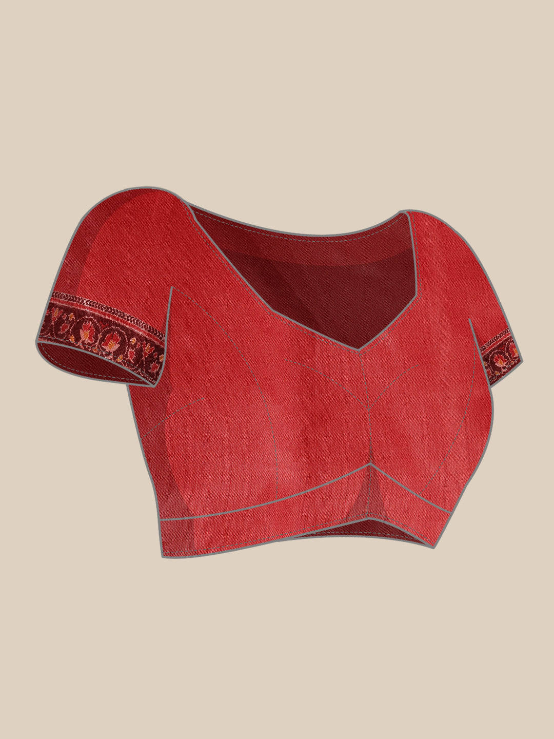 Festive Wear Gala Concept Patola Saree with Pallu & Tassels