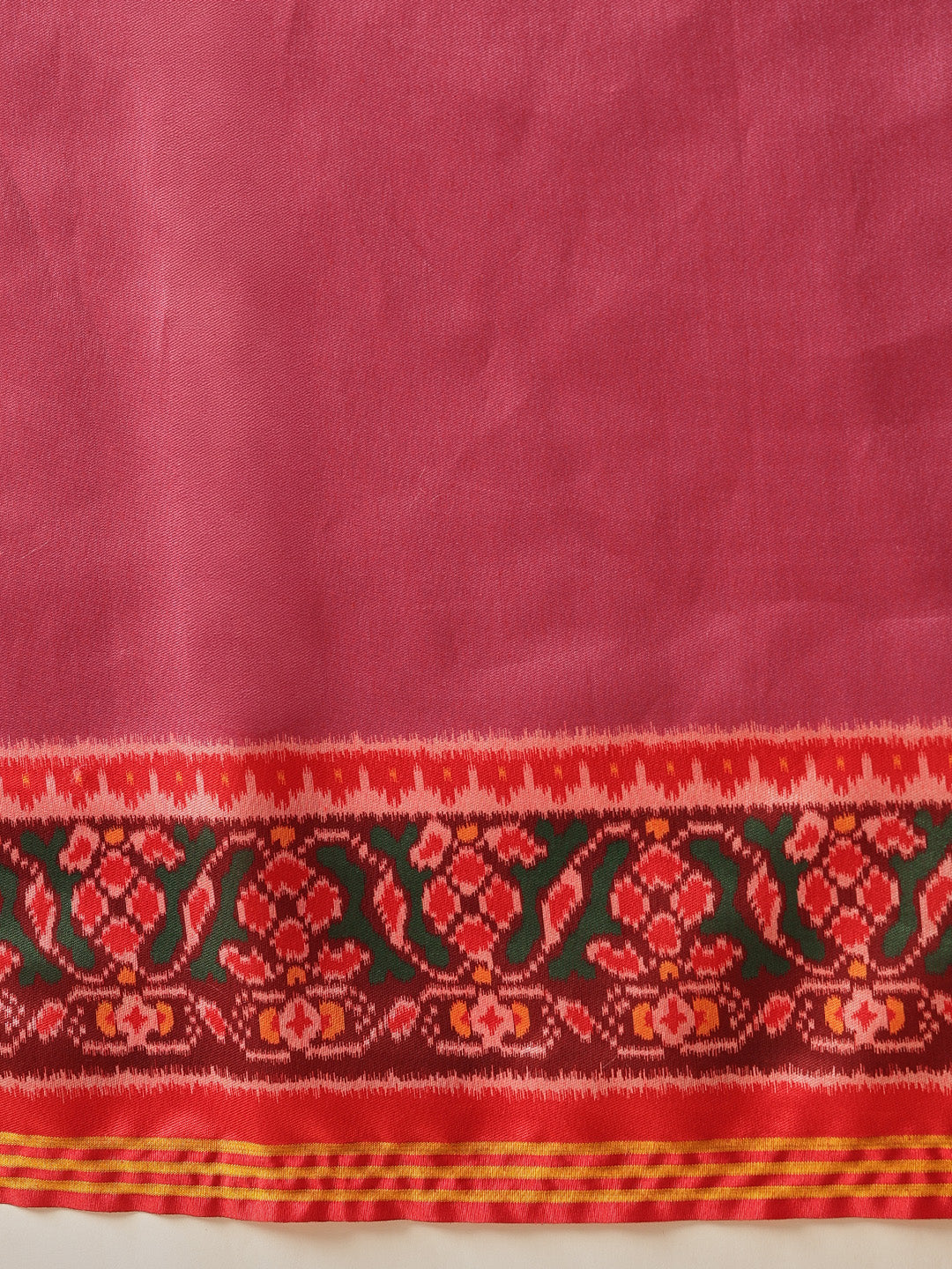 Festive Wear Gala Concept Patola Saree with Pallu & Tassels