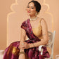 Paithani Saree Soft Twill Silk with Digital Print and Zari Work on Pallu & Border