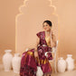Paithani Saree Soft Twill Silk with Digital Print and Zari Work on Pallu & Border
