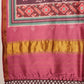 Paithani Saree Soft Twill Silk with Digital Print and Zari Work on Pallu & Border