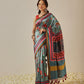 Paithani Saree Soft Twill Silk with Digital Print and Zari Work on Pallu & Border