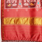 Double Ikkat Patola Printed Saree with Weaving Border & Pallu