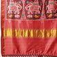 Double Ikkat Patola Printed Saree with Weaving Border & Pallu