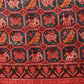 Double Ikkat Patola Printed Saree with Weaving Border & Pallu
