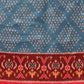 Double Ikkat Patola Printed Saree with Weaving Border & Pallu