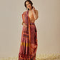 Double Ikkat Patola Printed Saree with Weaving Border & Pallu