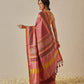 Double Ikkat Patola Printed Saree with Weaving Border & Pallu