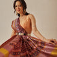Double Ikkat Patola Printed Saree with Weaving Border & Pallu