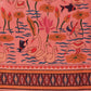 Double Ikkat Patola Printed Saree with Weaving Border & Pallu