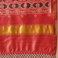 Double Ikkat Patola Printed Saree with Weaving Border & Pallu