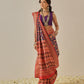 Soft Tusser Silk With Viscous Jacquard Border Patola Sarees