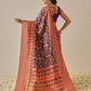 Soft Tusser Silk With Viscous Jacquard Border Patola Sarees