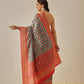 Soft Tusser Silk With Viscous Jacquard Border Patola Sarees