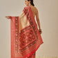 Soft Tusser Silk With Viscous Jacquard Border Patola Sarees