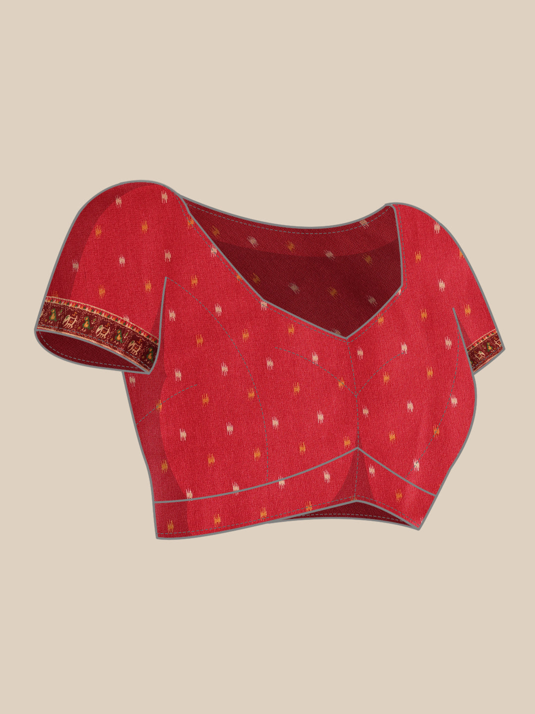 Soft Tusser Silk With Viscous Jacquard Border Patola Sarees