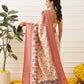 Women's Soft Tusser Silk Digital Printed Viscous Jacquard Border Patola Sarees