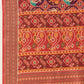 Women's Soft Tusser Silk Digital Printed Viscous Jacquard Border Patola Sarees
