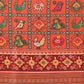 Women's Soft Tusser Silk Digital Printed Viscous Jacquard Border Patola Sarees