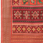 Women's Soft Tusser Silk Digital Printed Viscous Jacquard Border Patola Sarees