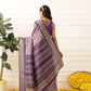 Women's Soft Tusser Silk Digital Printed Viscous Jacquard Border Patola Sarees