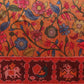 Digital Printed Kalamkari Patola Saree for Women with Lagdi Patta Pallu and Handmade Tassel