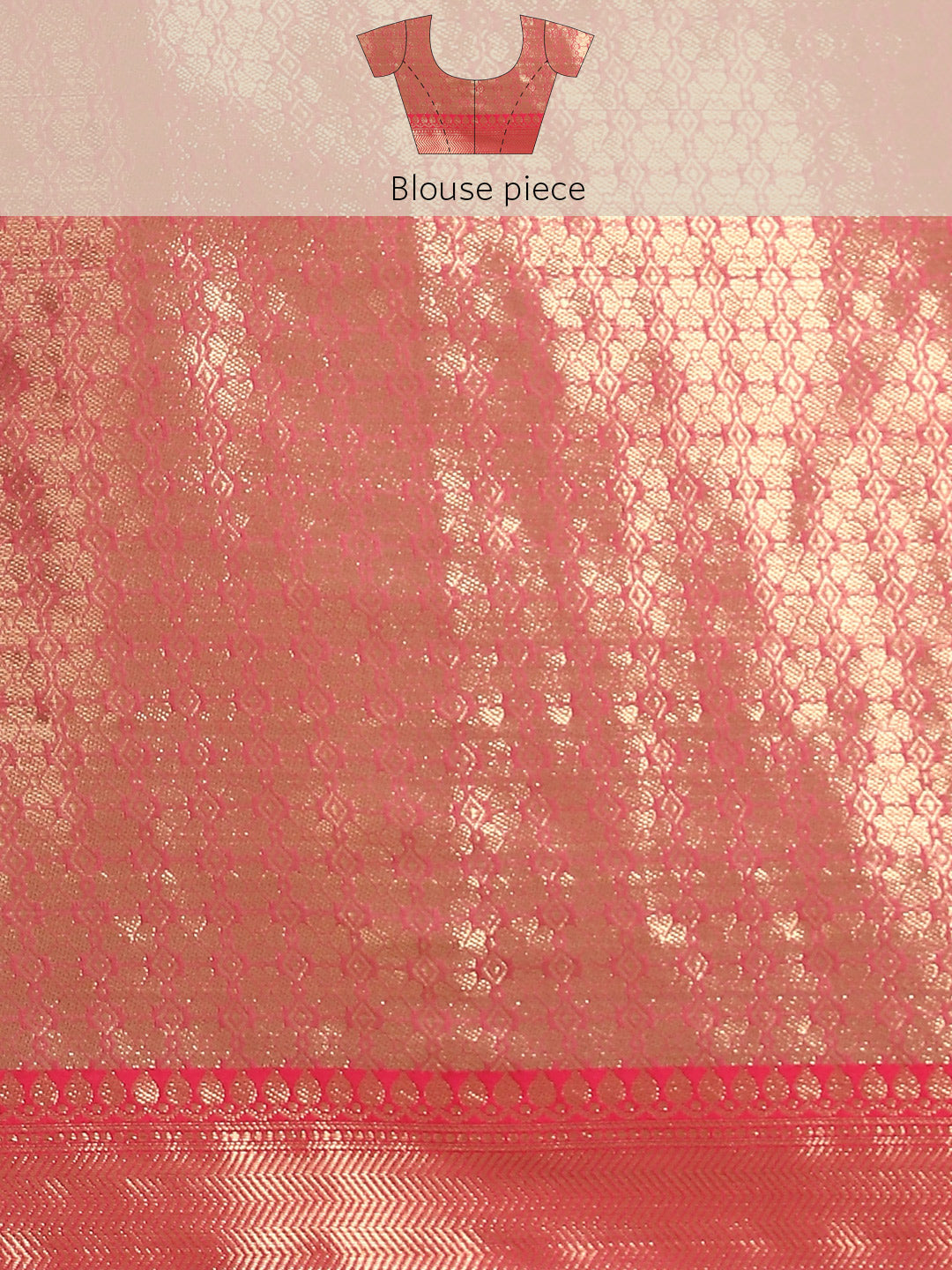 Floral Zari Art Silk Chanderi Digital Printed Saree