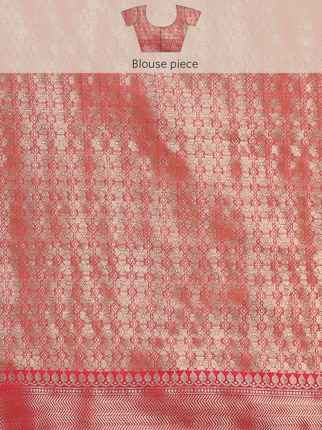 Floral Zari Art Silk Chanderi Digital Printed Saree