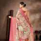Floral Zari Art Silk Chanderi Digital Printed Saree