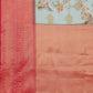 Floral Chanderi Kamlamkari Art Silk Saree