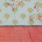 Floral Chanderi Kamlamkari Art Silk Saree