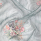 Kanjivaram Silk Floral Printed Zari Woven Saree With Tassels