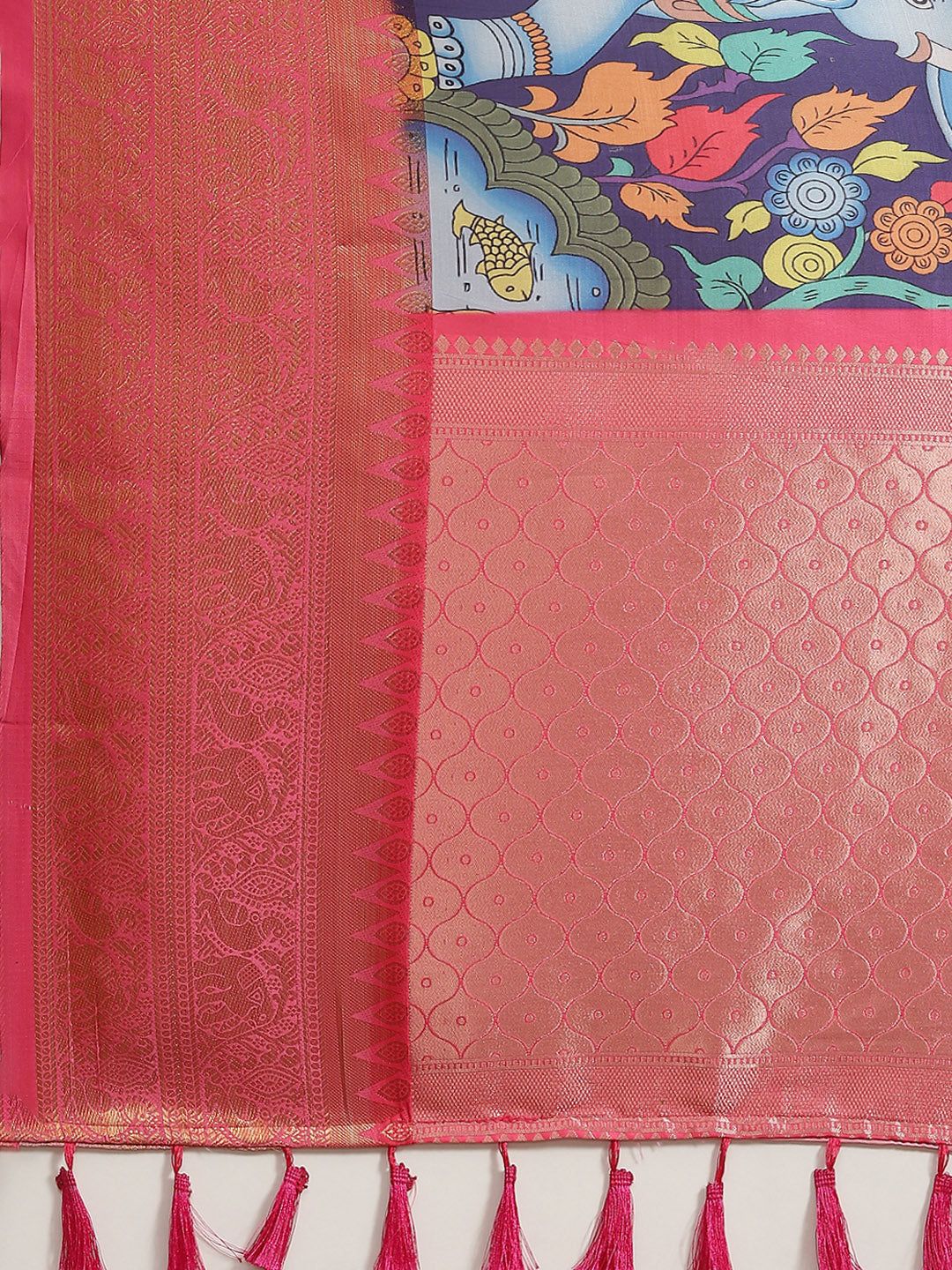 Women's Banarasi Art Silk Digital Print Saree