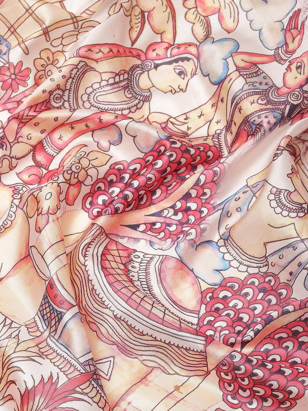 Women's Banarasi Art Silk Digital Print Saree