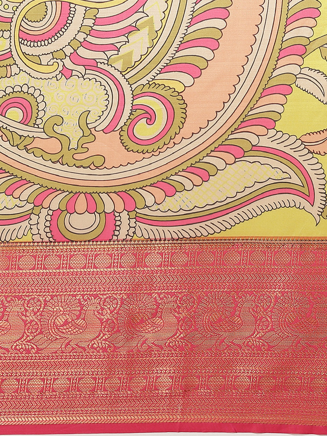 Banarasi Art Silk Digital Print Saree