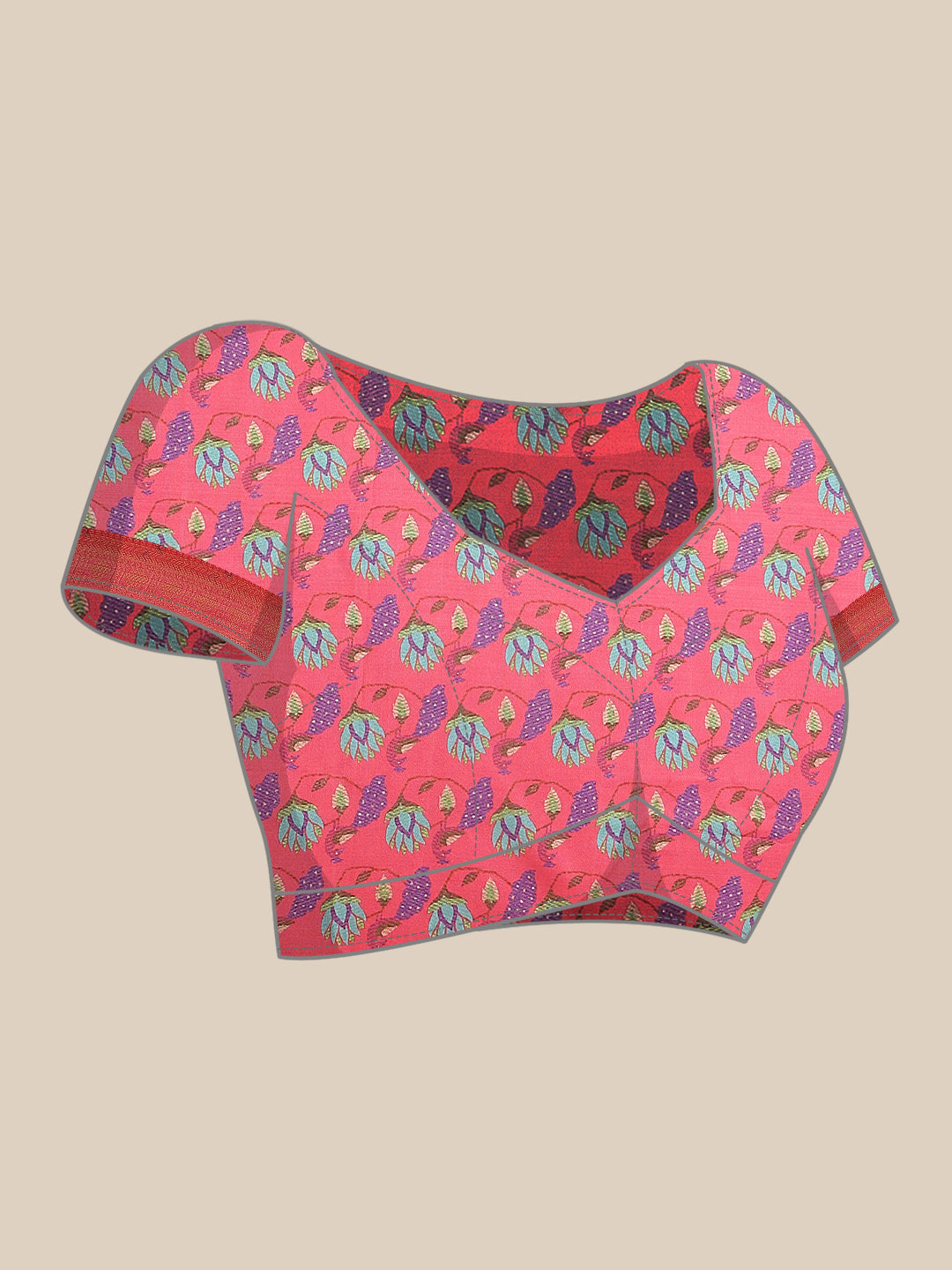 Banarasi Art Silk Digital Print Saree