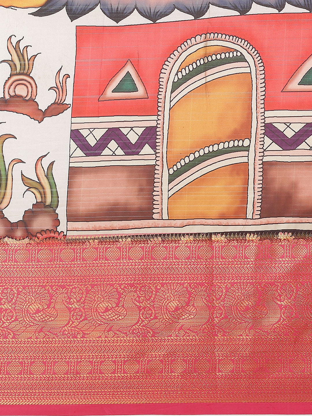 Banarasi Art Silk Digital Print Saree
