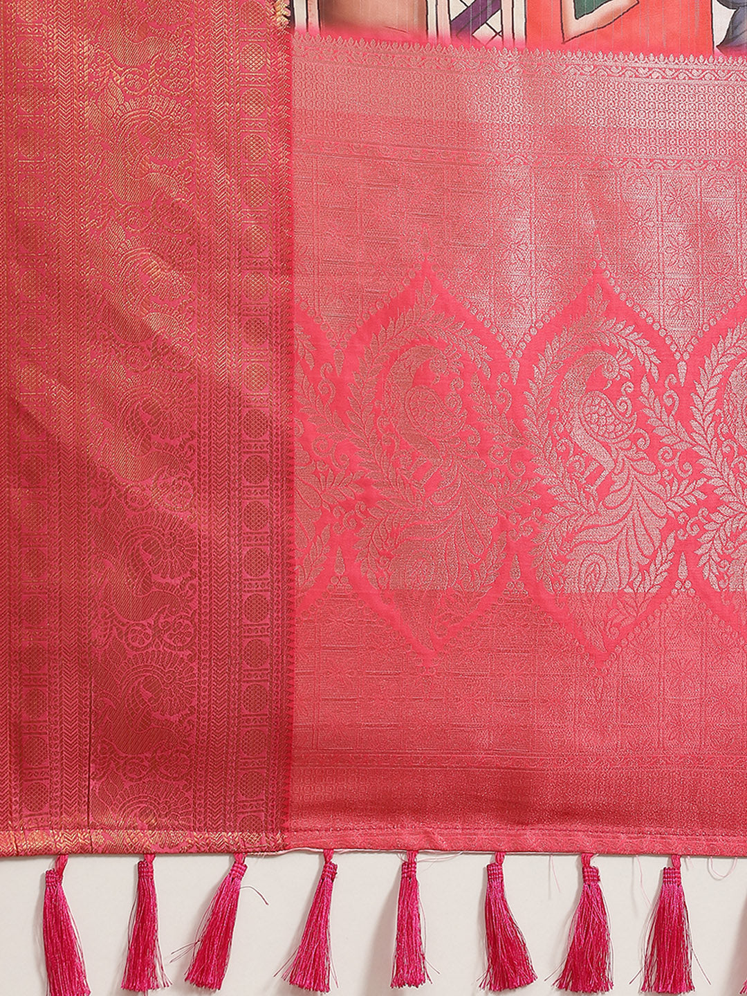 Banarasi Art Silk Digital Print Saree