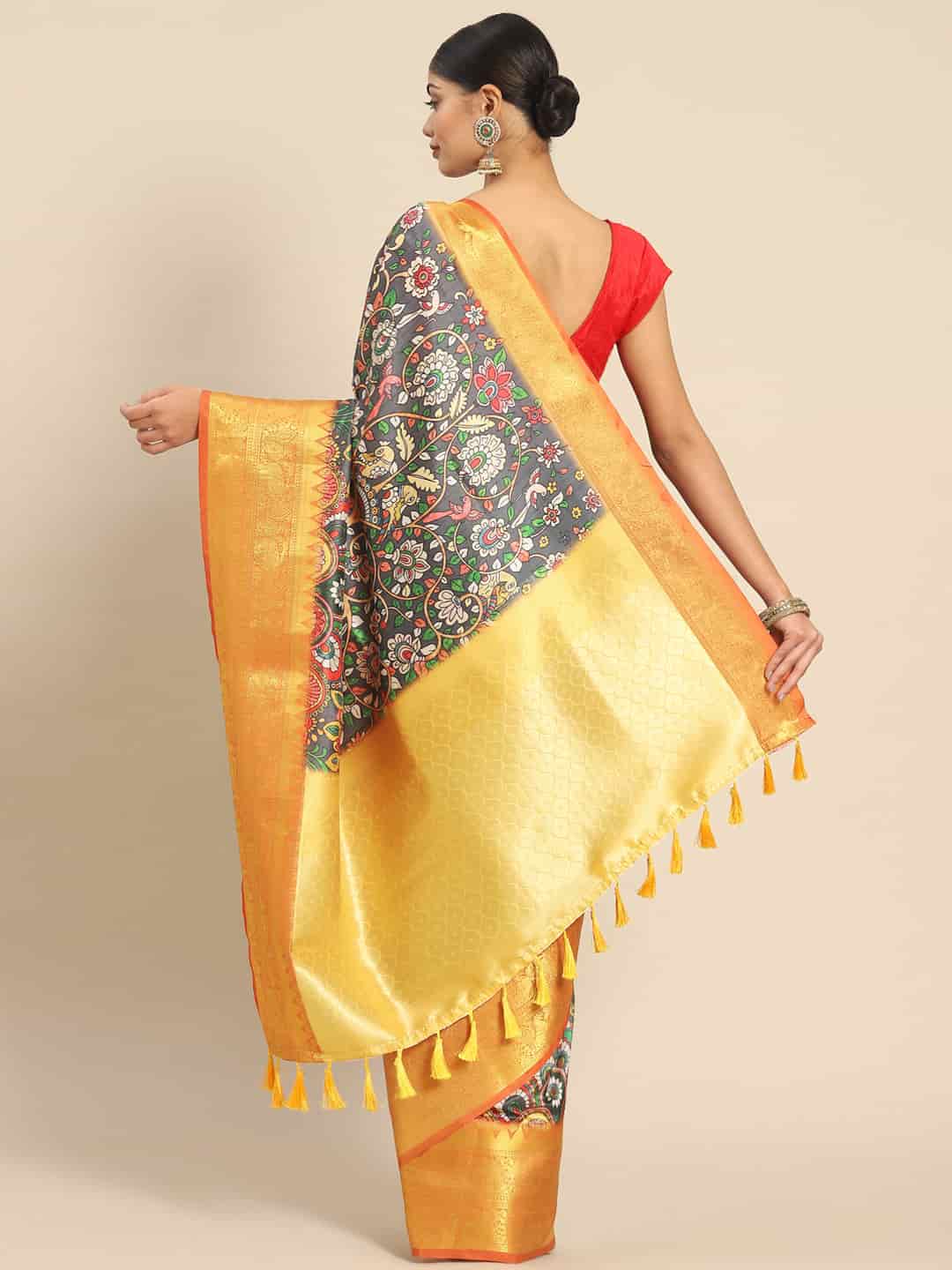 Banarasi Art Silk Digital Print Saree