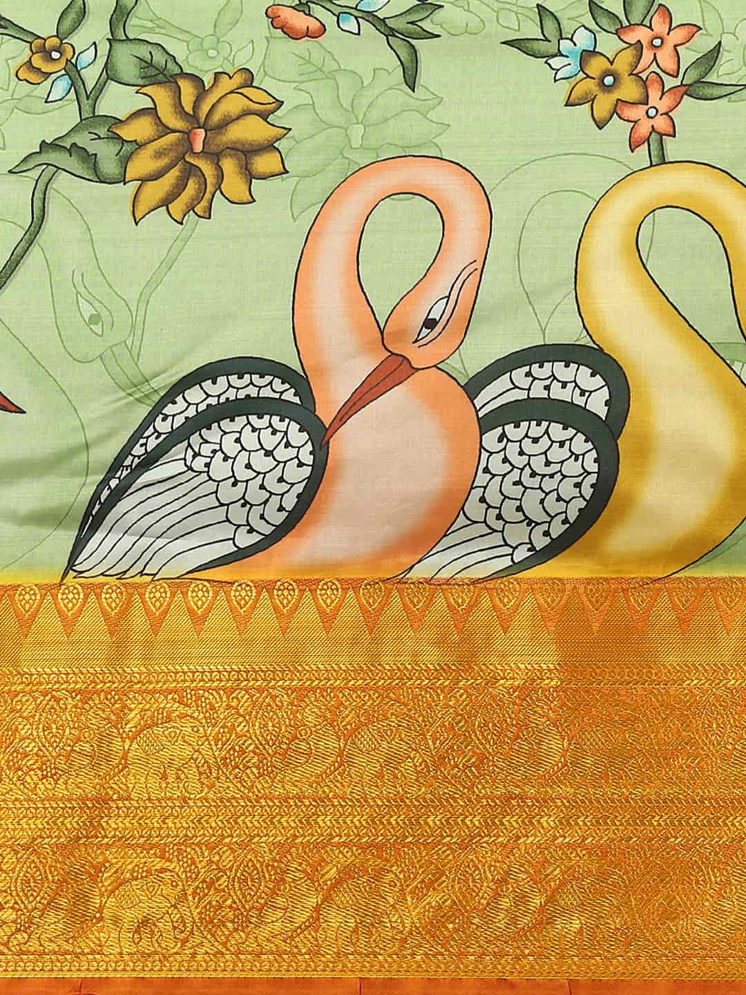 Banarasi Art Silk Digital Print Saree