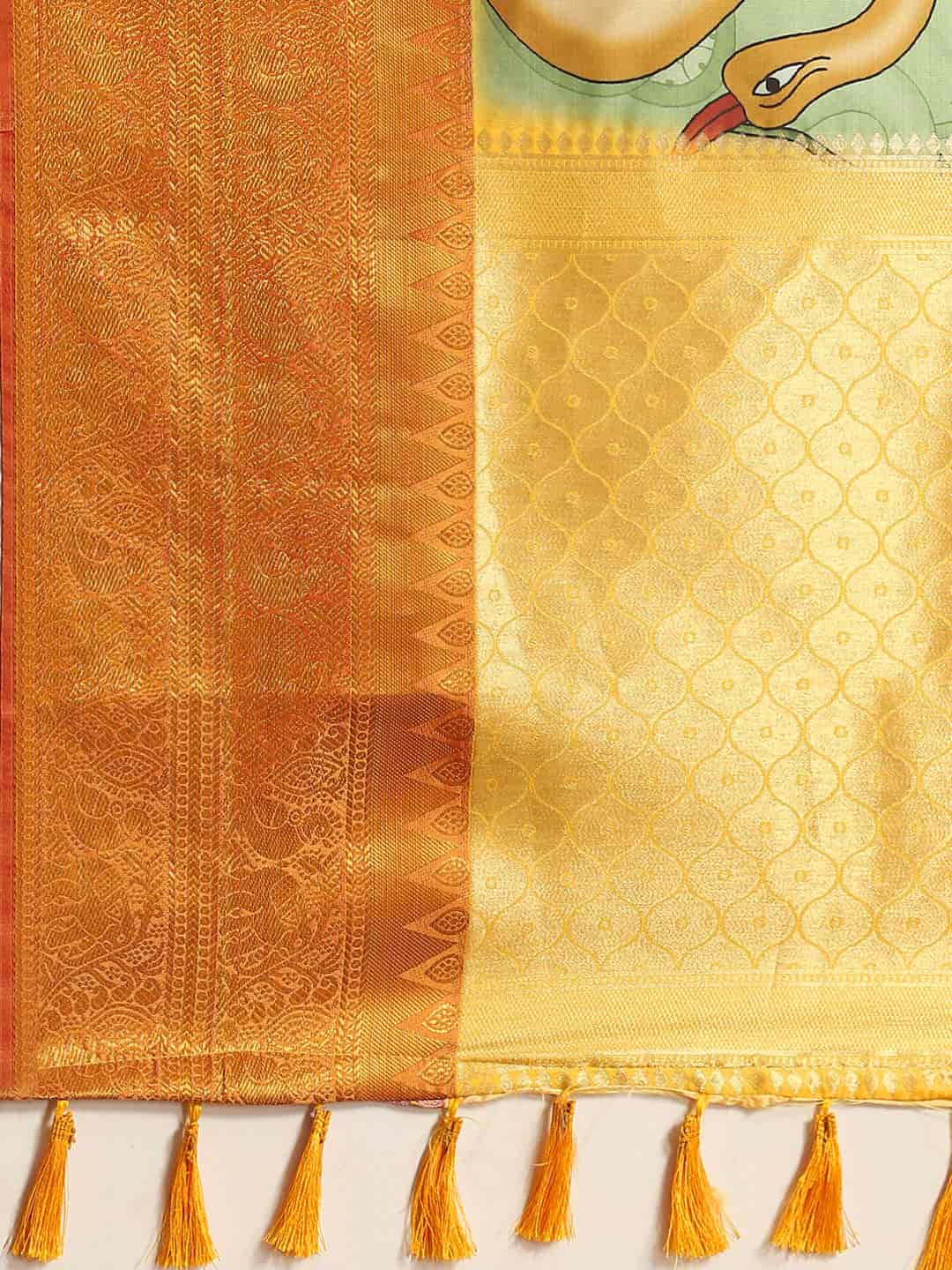 Banarasi Art Silk Digital Print Saree