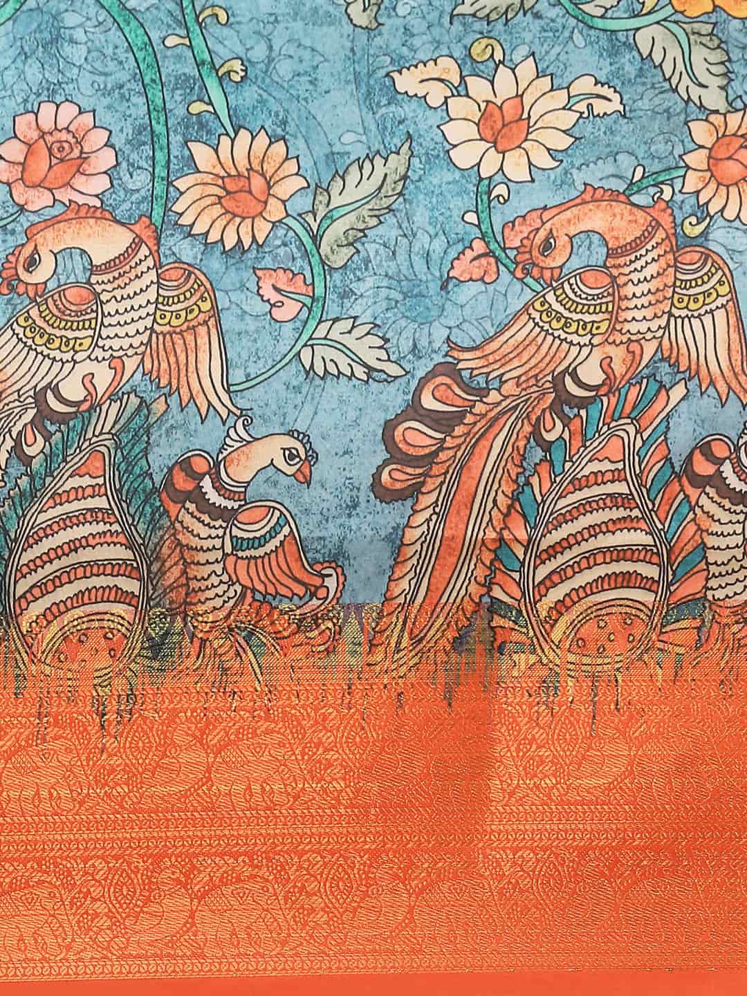 Banarasi Art Silk Digital Print Saree