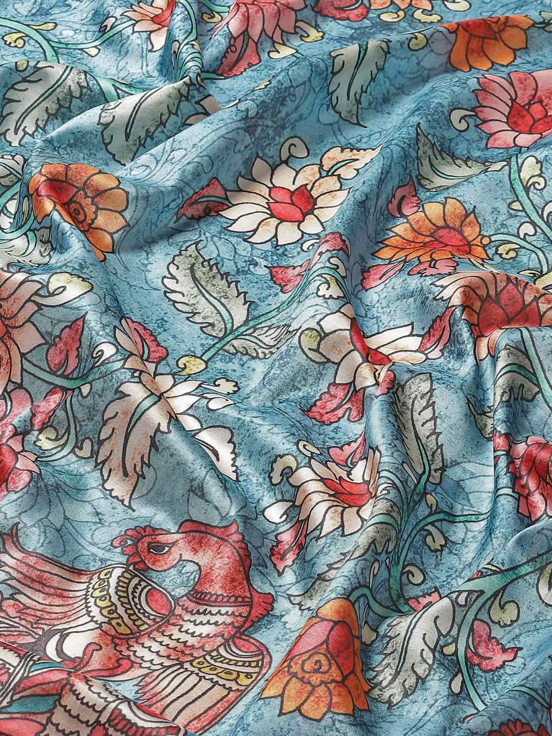 Banarasi Art Silk Digital Print Saree