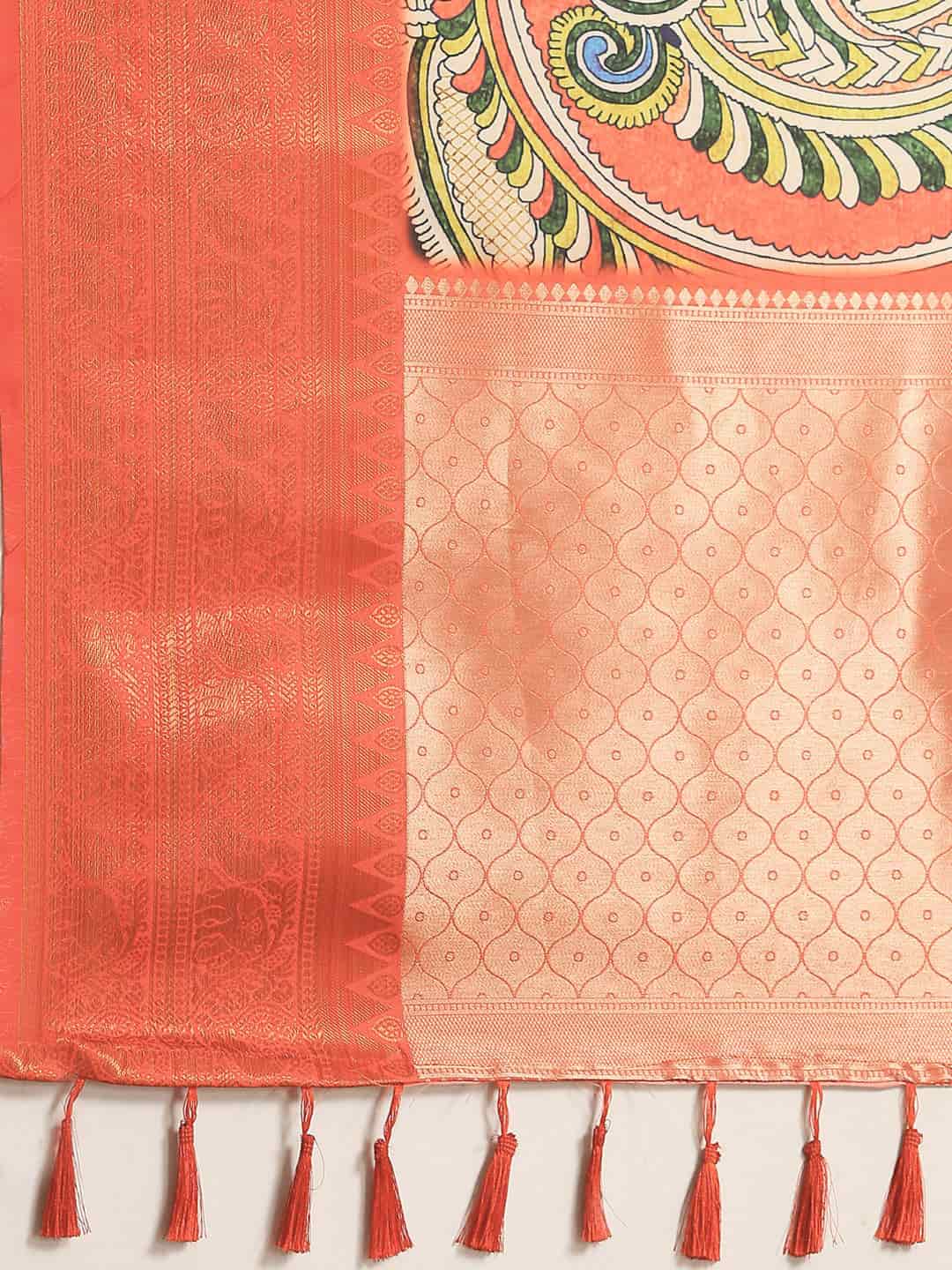 Banarasi Art Silk Digital Print Saree